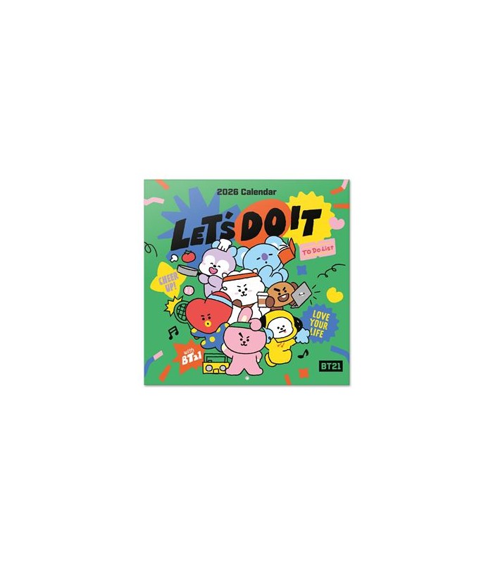 Calendario Erik 2026 30X30 BT21