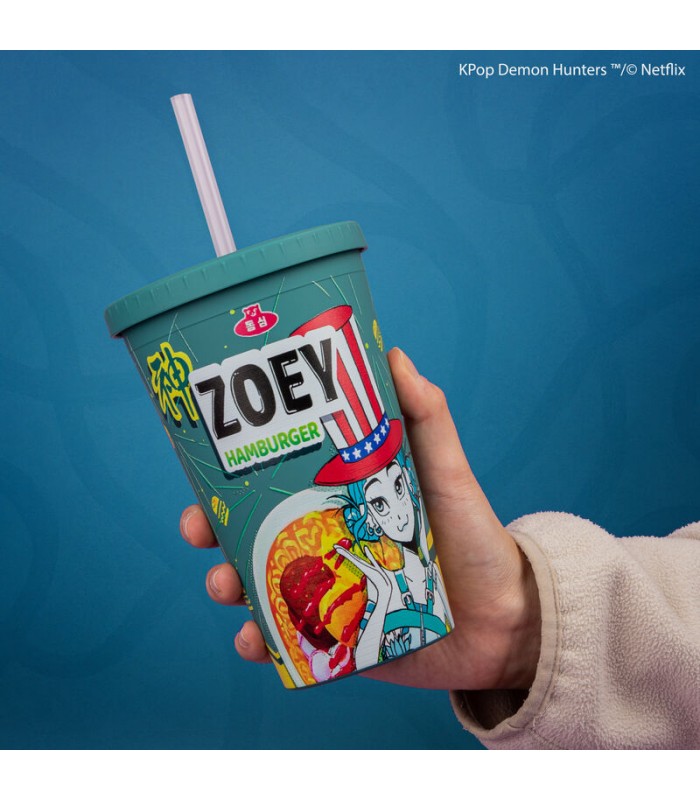 Vaso Tumbler Zoey Hamburger Kpop Demon Hunters