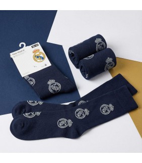 CALCETINES AZULES NIÑO REAL MADRID 27/30