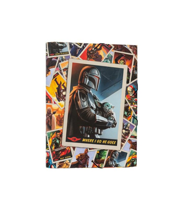 CARPETA SOLAPAS STAR WARS MANDALORIAN THE CHILD