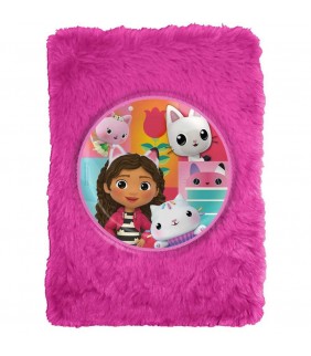 Cuaderno peluche La Casa de Muñecas de Gabby