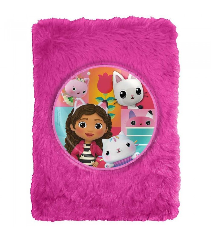 Cuaderno peluche La Casa de Muñecas de Gabby