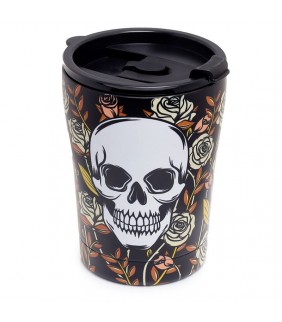 Vaso reutilizable térmico frío/calor Calavera