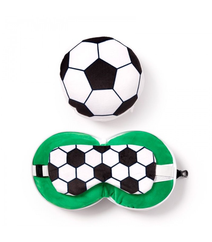 Almohada de Viaje con Antifaz Relaxeazzz Fútbol