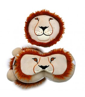 Almohada de Viaje con Antifaz Relaxeazzz León