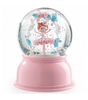 Lampara Bola De Nieve Bailarina Djeco