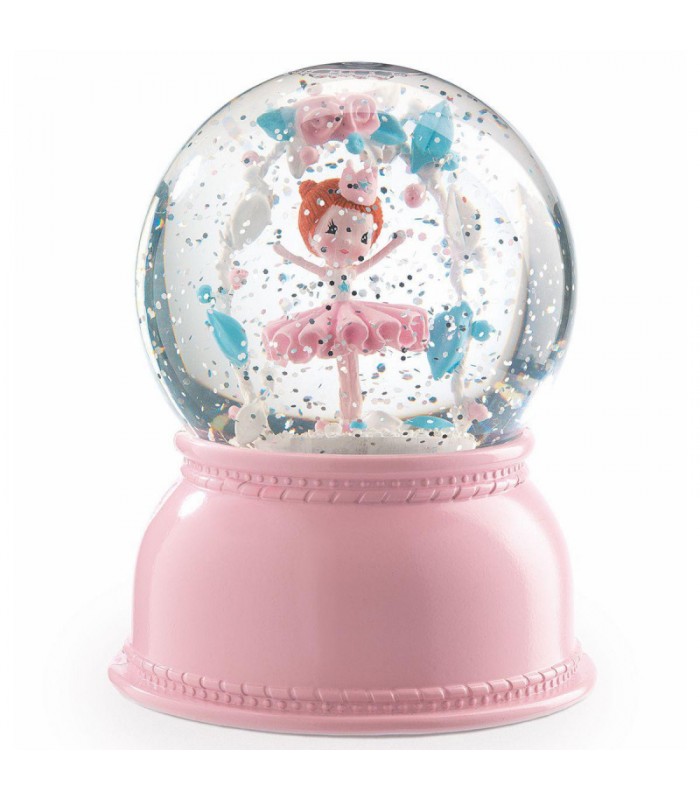 Lampara Bola De Nieve Bailarina Djeco