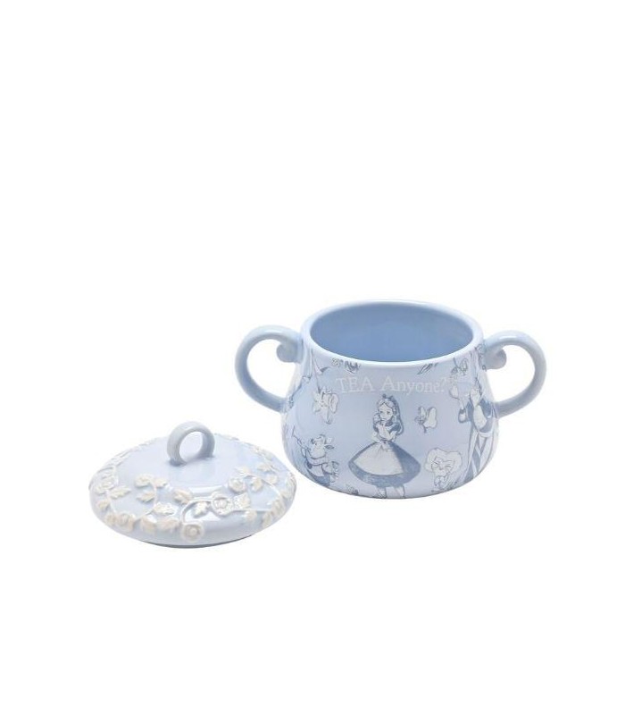 Caja de té de Alicia en el país de las maravillas