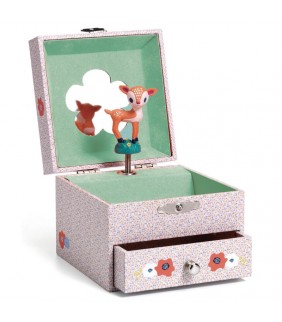 Caja De Música Cervatillo Flauta Mágica DJECO