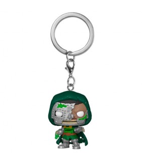 Llavero Pocket POP Marvel Zombies Dr  Doom