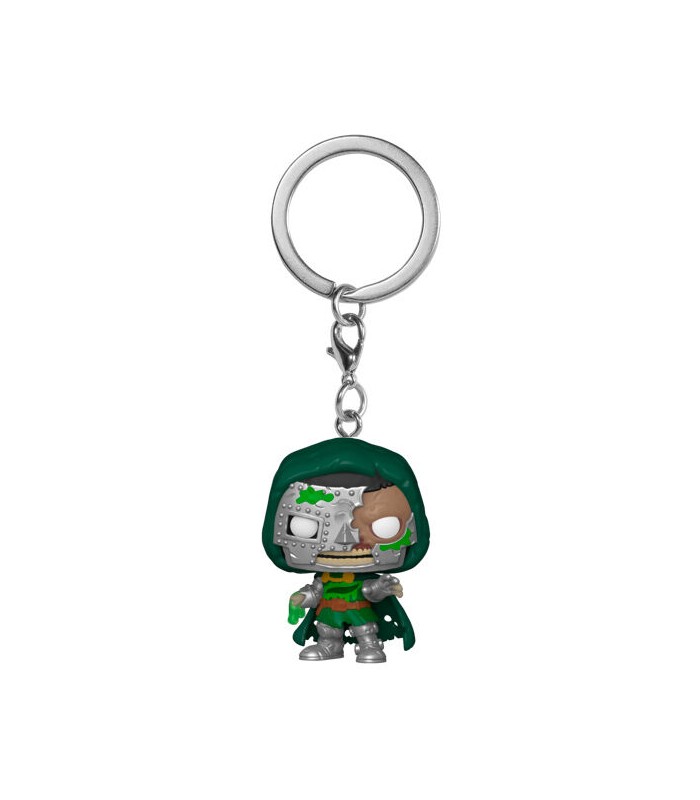 Llavero Pocket POP Marvel Zombies Dr  Doom