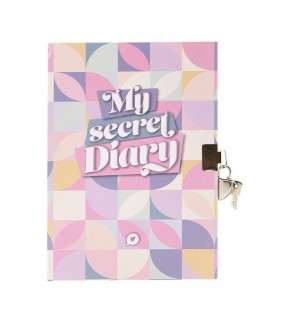 DIARIO FOTOS CON CANDADO - MY SECRET DIARY - RETRO