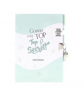 SET DIARIO ver CANDADO   BOLÍGRAFO - COSAS MUY TOP