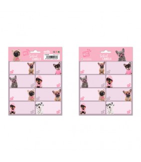 ETIQUETAS ADHESIVAS STUDIO PETS DOGS 2019