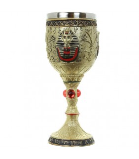 Copa Decorativa Egipto Dorado Egipcio