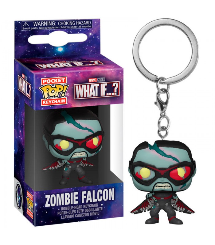 Llavero Pocket POP Marvel Zombie Falcon