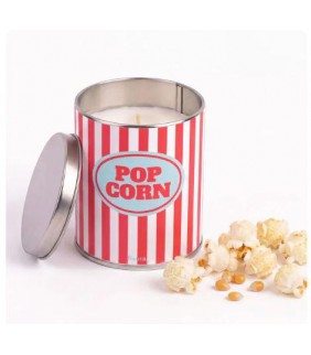 Vela en lata de metal “Pop corn”