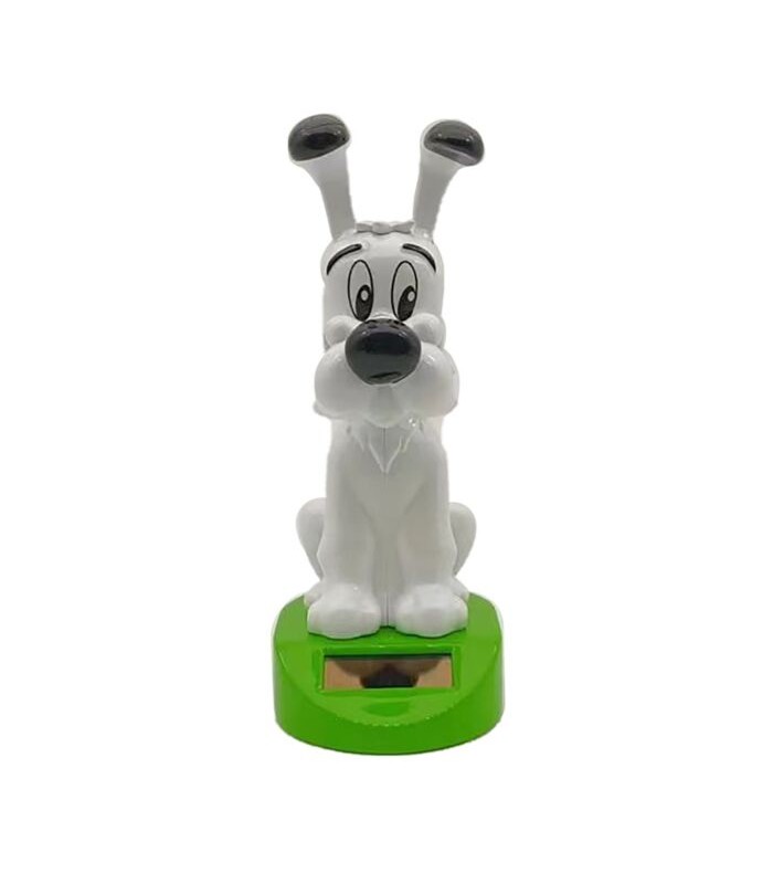 Muñeco Solar Idéfix  Dogmatix  Astérix y Obélix