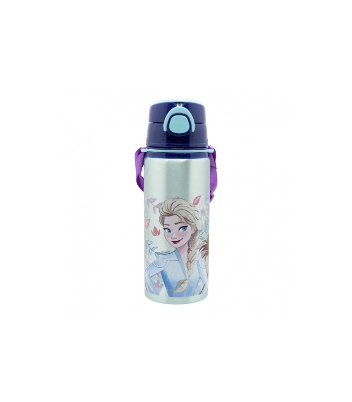 BOTELLA POP UP DE ALUMINIO CON CORREA 730 ML FROZE