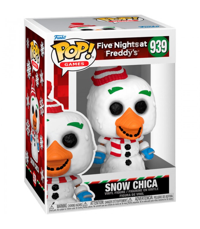 Figura Five Nights at Freddys Holiday Snow Chica
