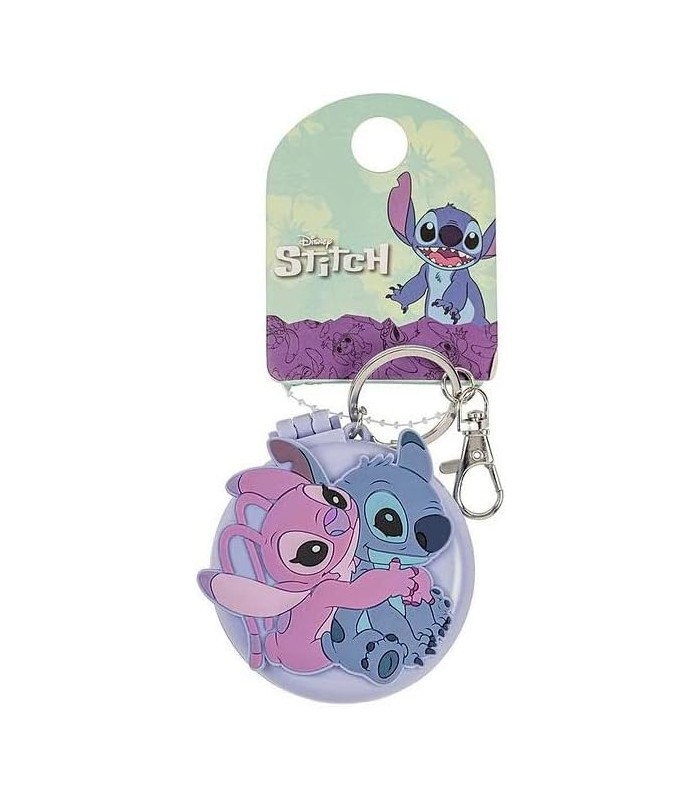LLAVERO STITCH CON ESPEJO Y CEPILLO