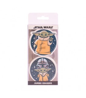 SET GOMAS DE BORRAR JUMBO STAR WARS THE MANDALORIA