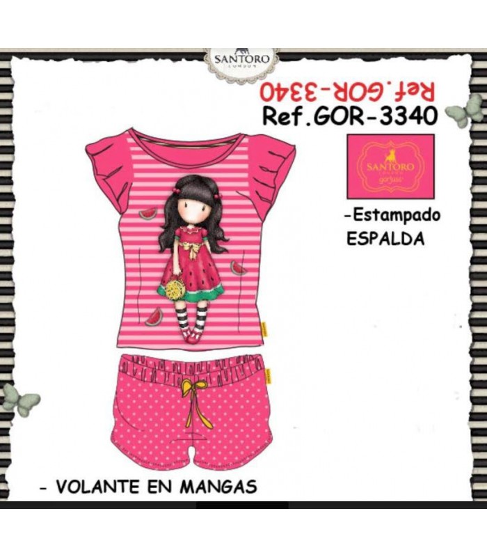Conjunto Gorjuss Every Summer Fucsia T/12