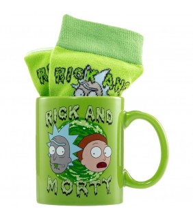Set Taza y Calcetines Rick & Morty