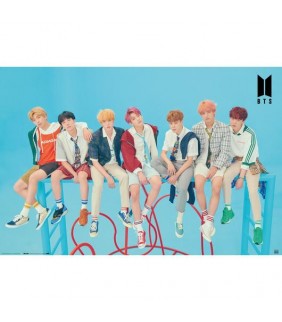 POSTER BTS BLUE