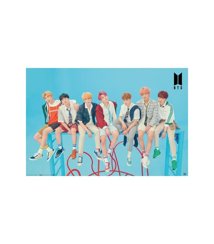 POSTER BTS BLUE