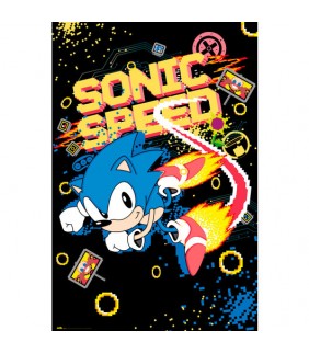 POSTER SONIC SPEED