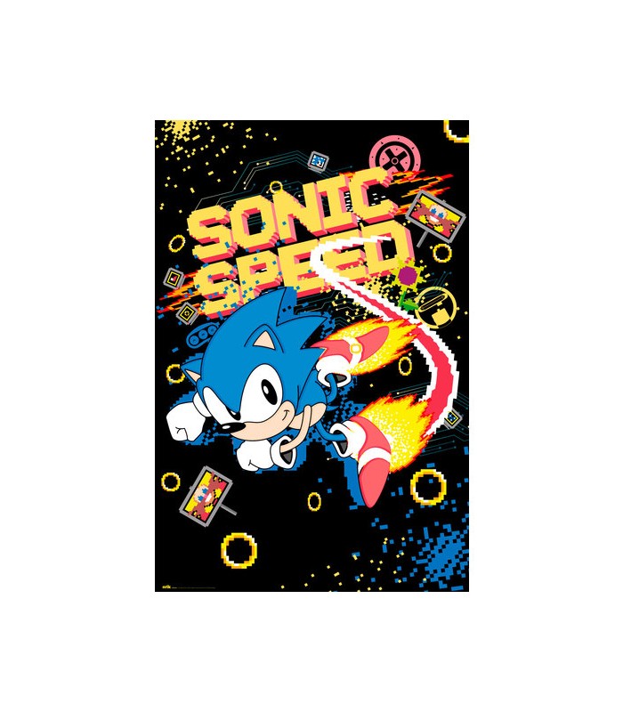 POSTER SONIC SPEED