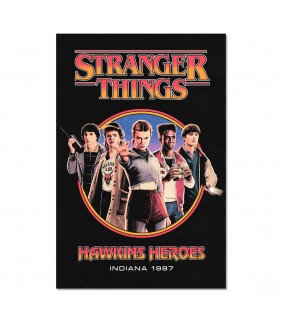 Poster Hawkins Heroes Stranger Things