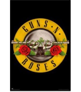 POSTER GUNS AND ROSES