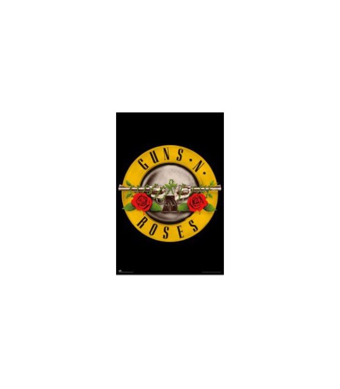 POSTER GUNS AND ROSES
