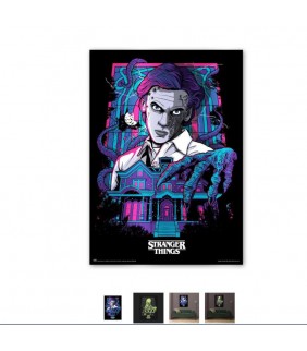 POSTER LUMINISCENTE STRANGER THINGS