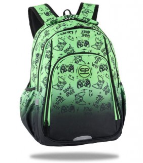 Mochila Escolar STRIKE Game Over Gradient Green