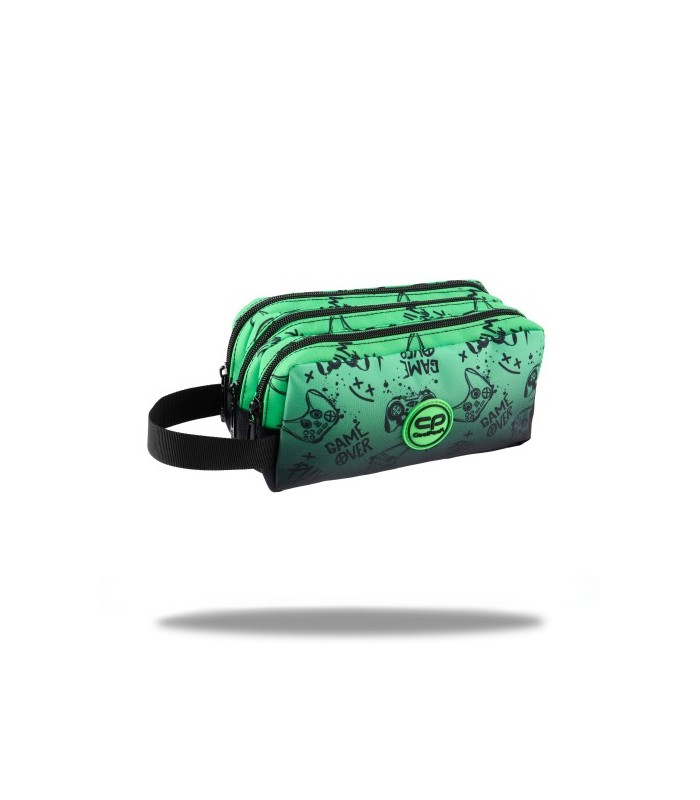 ESTUCHE GAME OVER GRADIENT GREEN 
