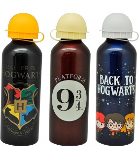 Cantimplora aluminio Harry Potter 500ml surtido