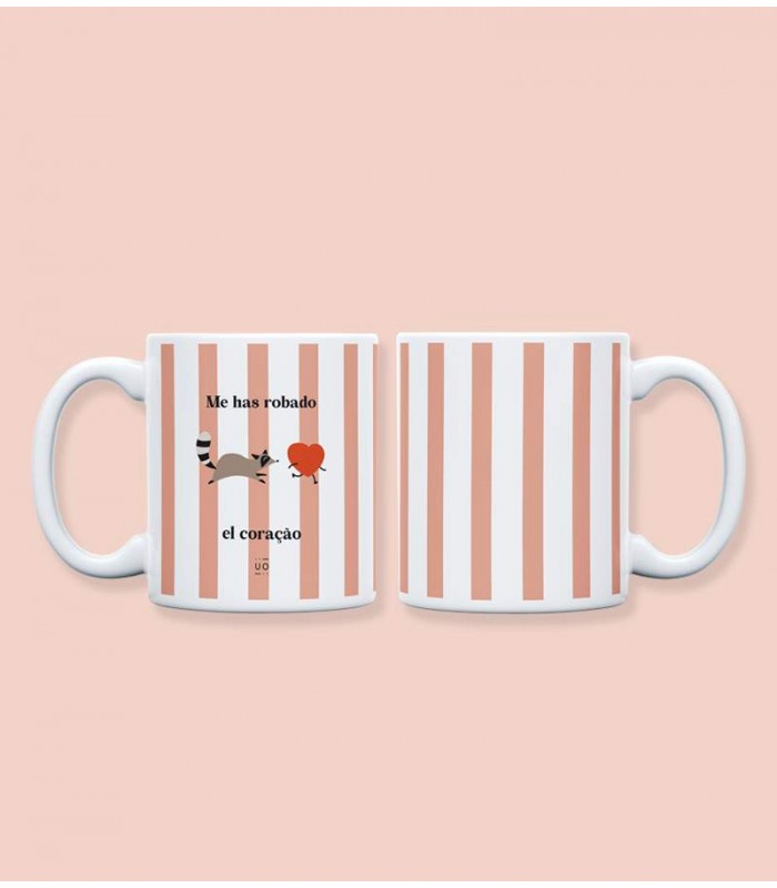 Taza  ME HAS ROBADO EL CORAÇÃO 