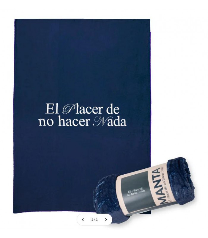 Manta  El placer de no hacer nada 