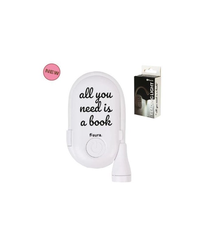 LUZ DE LECTURA ALL YOU NEED IS A BOOK