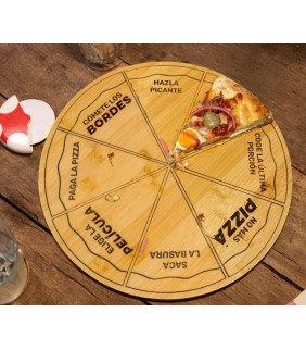 Plato pizza español