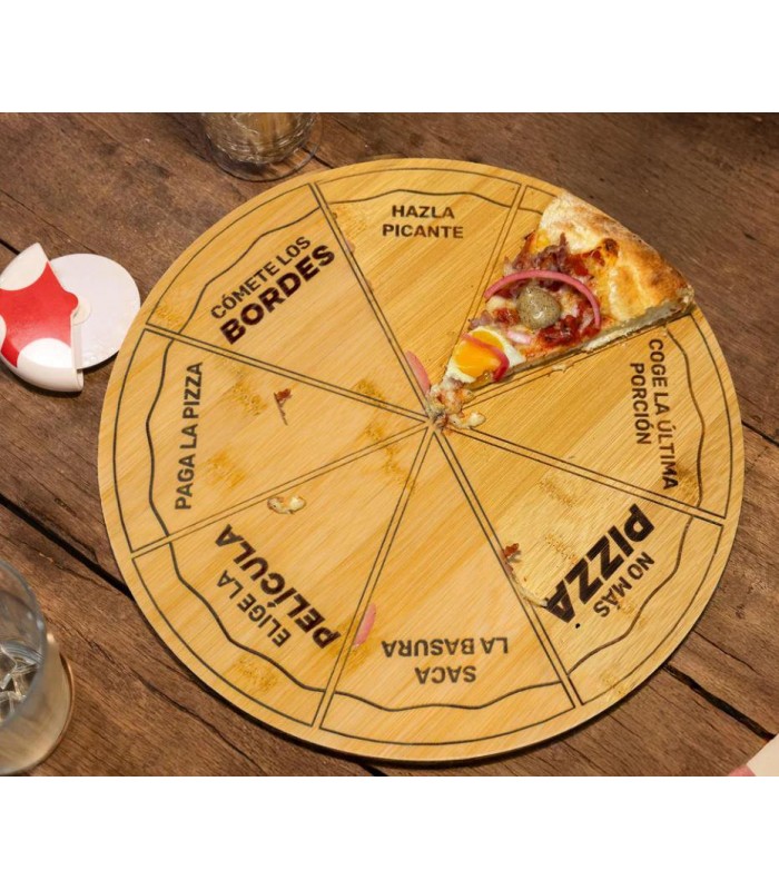 Plato pizza español