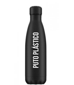 Botella termo  Puto Plastico 