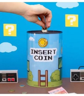 Hucha insert coin XL