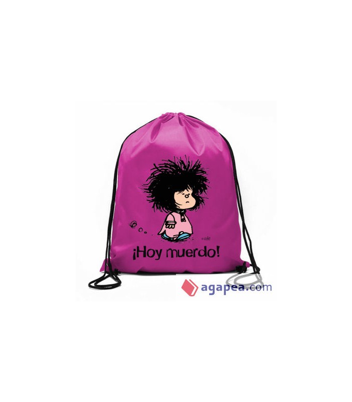 Bolsa de cuerdas Mafalda ¡Hoy muerdo 