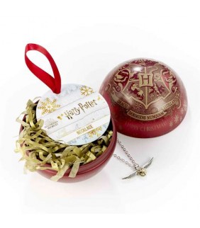 ADORNO DE NAVIDAD BOLA HARRY POTTER CON REGALO COL