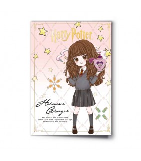 Hermione Character Greetings Card with Pin badge