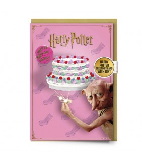 Harry Potter Dobby Happy Birthday Cake Greetings c